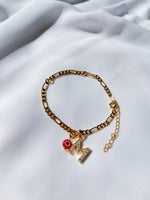 Ojitos Initial Bracelet