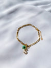 Ojitos Initial Bracelet