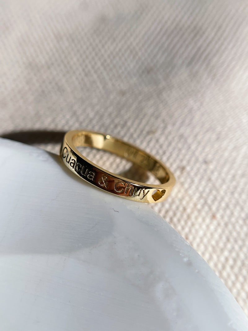 Engraved Ring