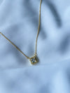 Square Halo Necklace