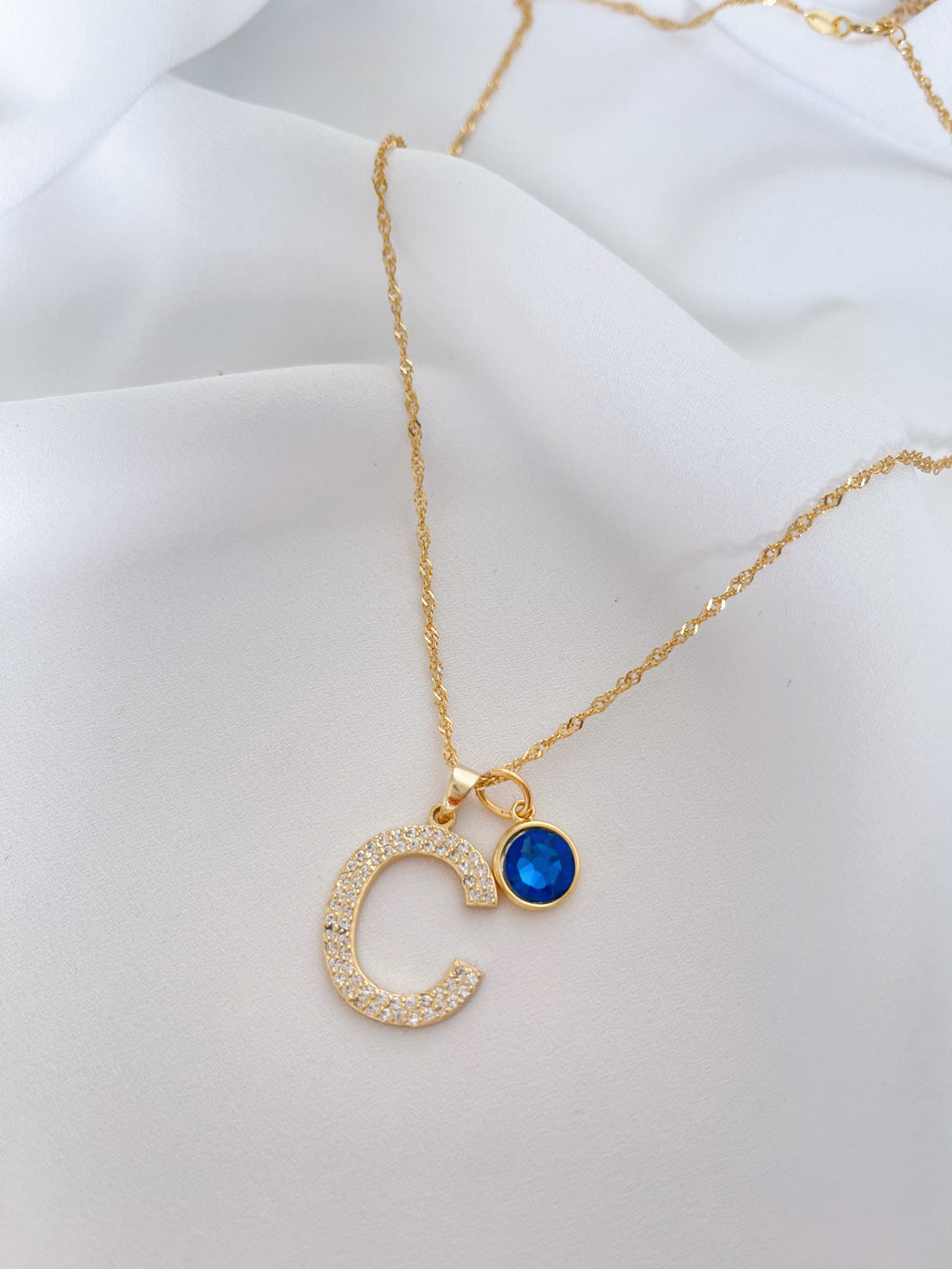 Brillante Initial Birthstone