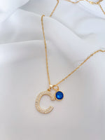 Brillante Initial Birthstone