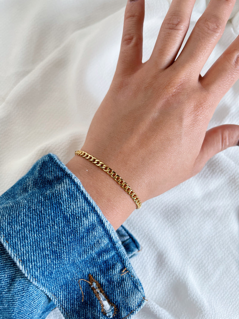 Curb Him Chain Bracelet
