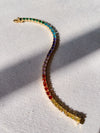 Rainbow Tennis Bracelet