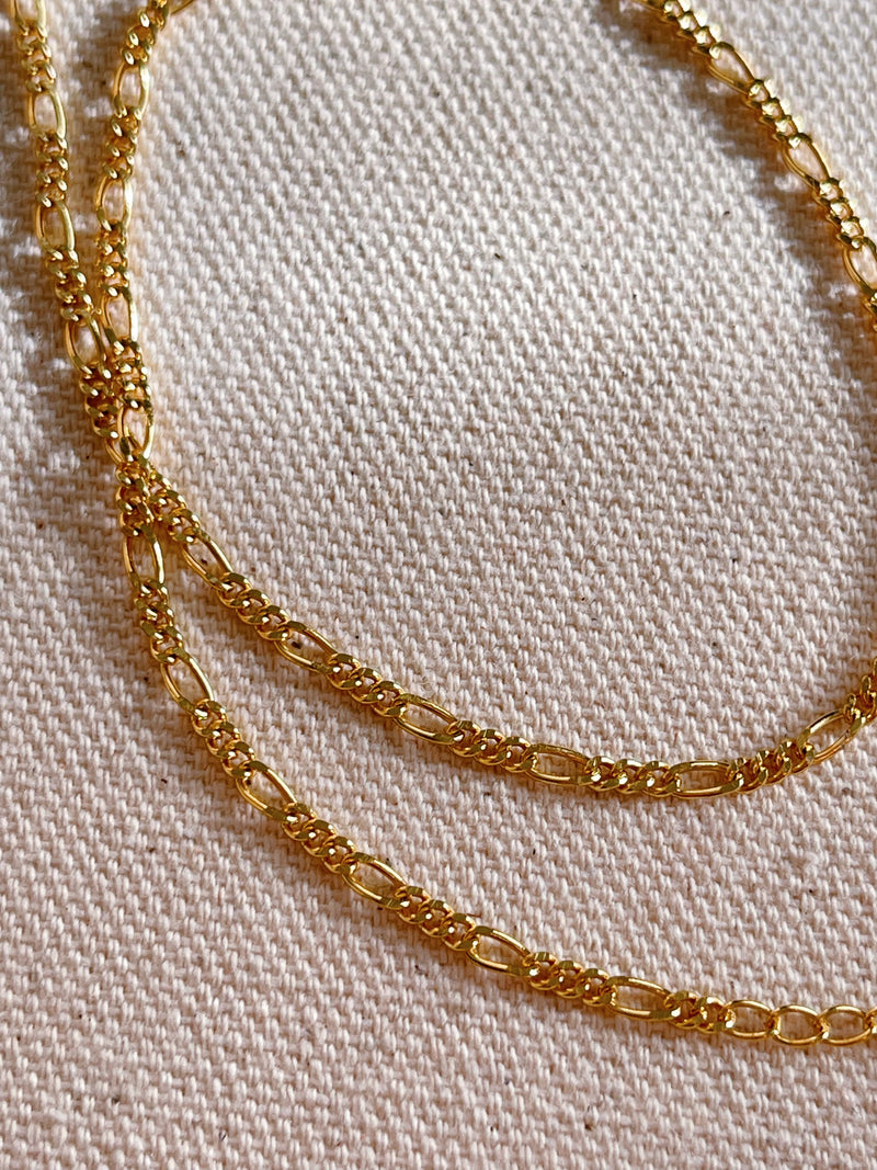 Dainty Figaro Chain (2MM)
